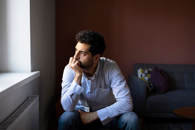 anxious-man-indoors-front-view_23-2149729600