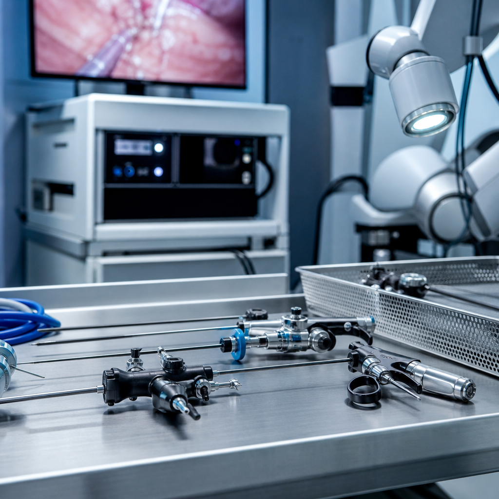 Modern Surgical Suite with Precision Instruments