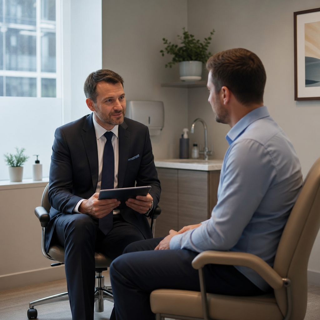 Moorgate Andrology Clinic Consultation Room